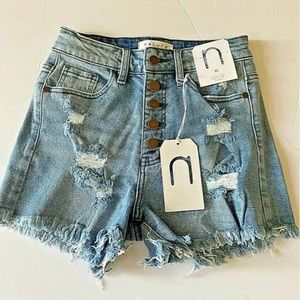 Kancan nature highest waist shorts Xs 24 25 0 1